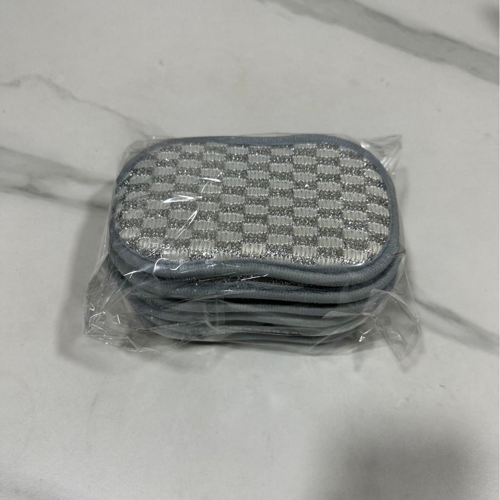 Double-Sided Non-Stick Scouring Pad & Dishwashing Sponge Brush