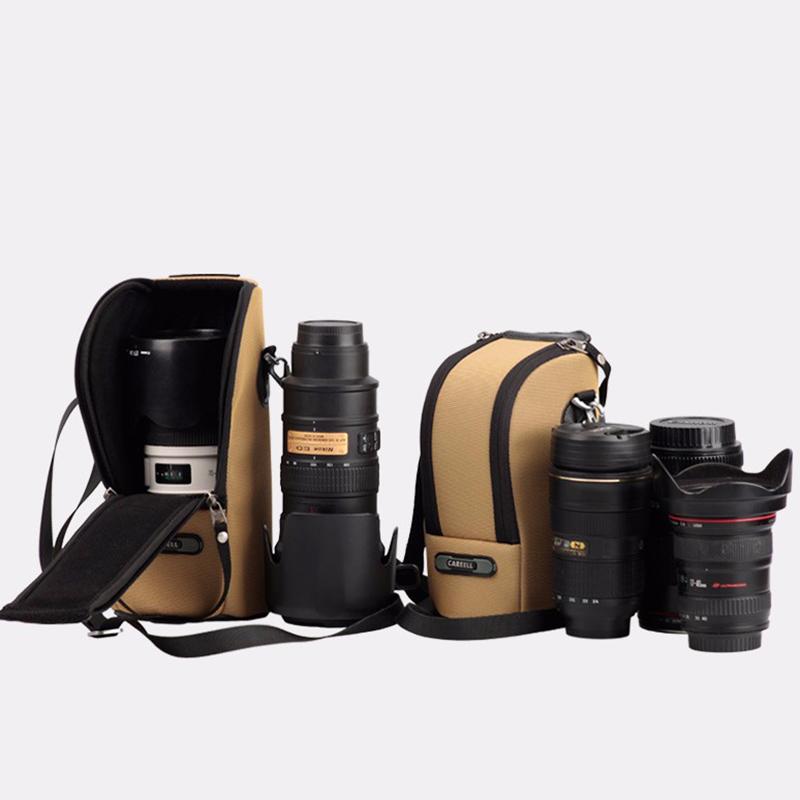 Hot sell CAREELL C308 tubus objektivu fotoaparátu protinárazová nárazuvzdorná brašna na objektiv pro Canon pro balení objektivů Nikon