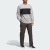 Adidas Originals Girocollo Sport Versatile Felpa a Maniche Lunghe Uomo felpa Grigio Nero IY1624