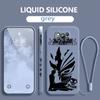 Anime BLEACH Kurosaki Ichigo For Xiaomi Poco Phone Case For X4 X3 F4 F3 NFC M5 M4 M3 GT S Pro 4G 5G Liquid Left Rope Cover