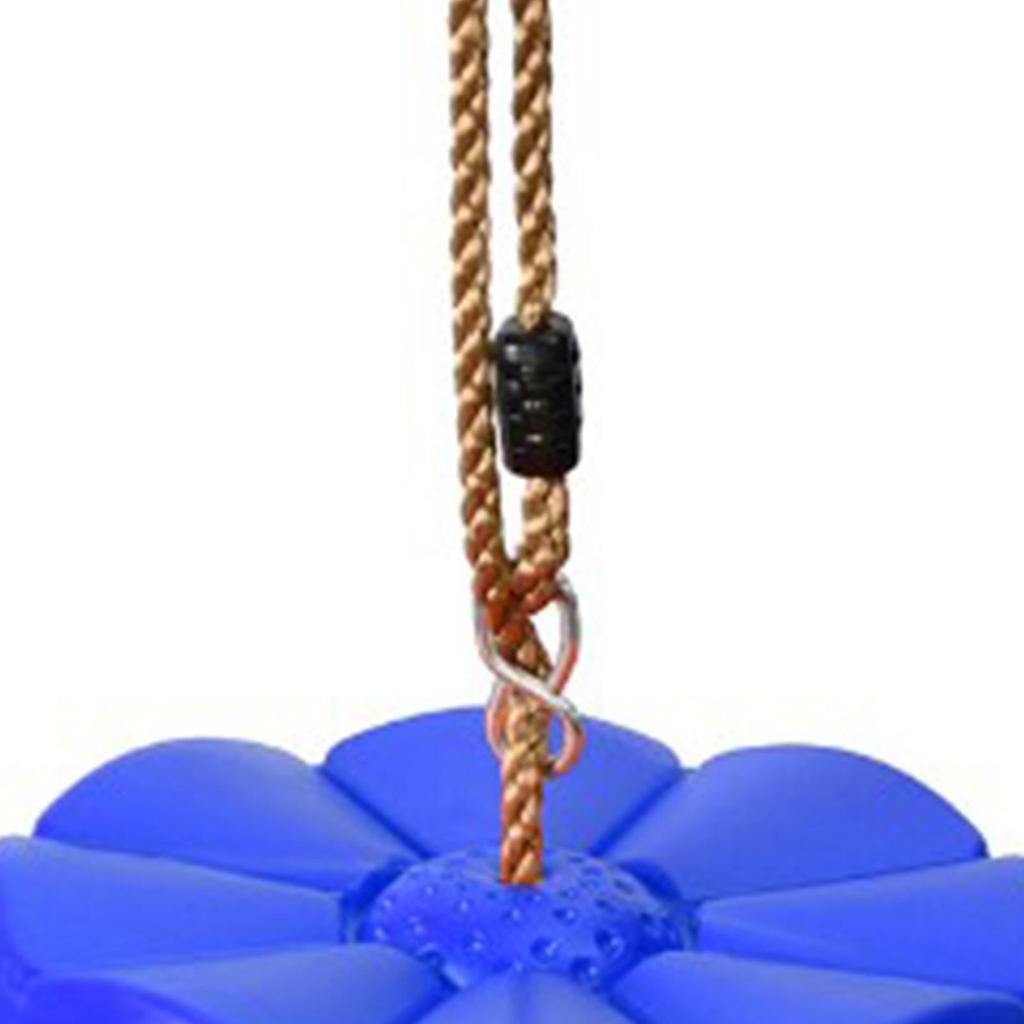 Heavy Duty Plastic Disc Tree Swing with PE Rope for Kids Children Outdoor Play Equipment