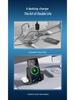 Qi2 Certified 3-in-1 MagSafe Wireless Charger for Apple & Samsung Phones & Watches