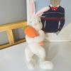 Cute Bunny Plush Toy Hugging Carrot Soft Stuffed Rabbit Doll for Kids