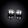 925 Sterling Silver Half Round Earrings For Women Fashion Jewelry Ear Buckle Top Quality