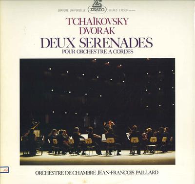 LP Record JEAN FRANCOIS PAILLARD, ORCHESTRE D - Tchaikovsky / Dvorak: String Serena EX2308 ERATO 1979 Japan Obi Classical Used