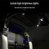 Applicable Lexus LM500 Tailgate Lamp: Special Rear Trunk Add-on In Black, Two-Color Lighting