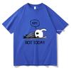 Fashion Pattern Tshirt 100 Cotton Simple Mens Clothing Print Loose and Comfortable Tshirt