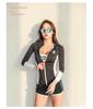 Couple's Wetsuit: Women's Long Sleeve & Pants, Men's Quick Dry Sun Protection Surfing and Snorkeling Suit