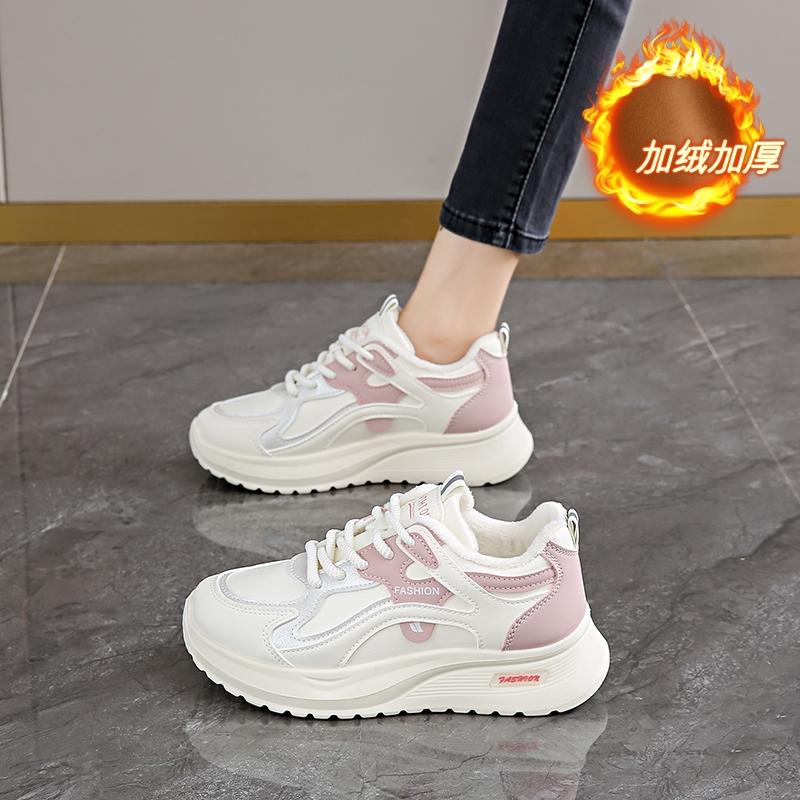

Coconut spring and summer new sports shoes soft sole running light casual all black shoes 40