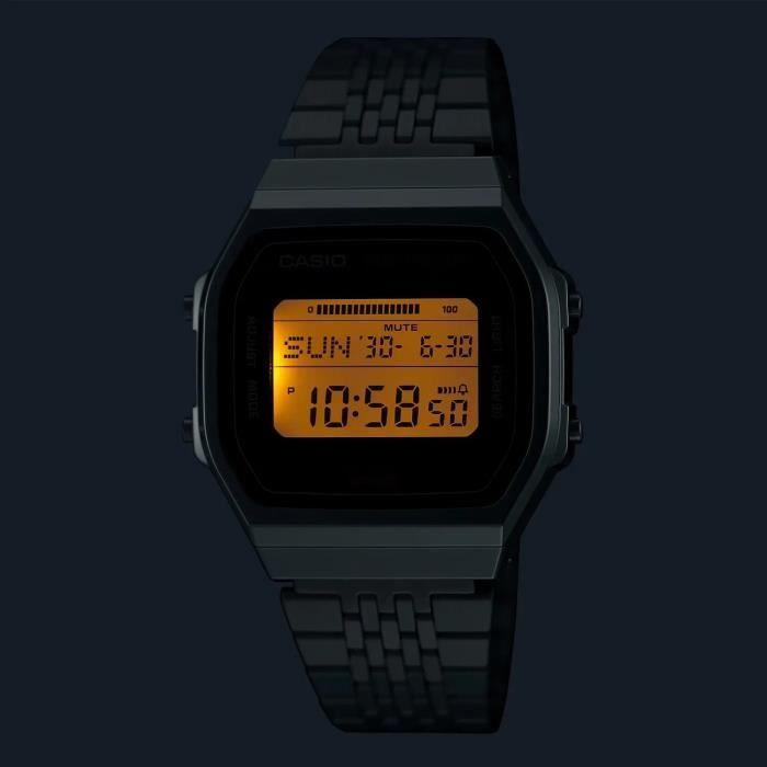 Montre Casio - Hommes - ABL-100WEGG-1BEF - Acier Inoxydable - Noir