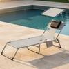Face Down Tanning Chair Foldable Design Lounger for Sunbathers