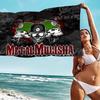 M-Metal M-Mulisha Πετσέτα Παραλίας με Εκτύπωση από Μικροΐνες Ορειβασία Γιόγκα Παραλία Κολύμπι Τρέξιμο Απορροφητική Μαλακή Πετσέτα