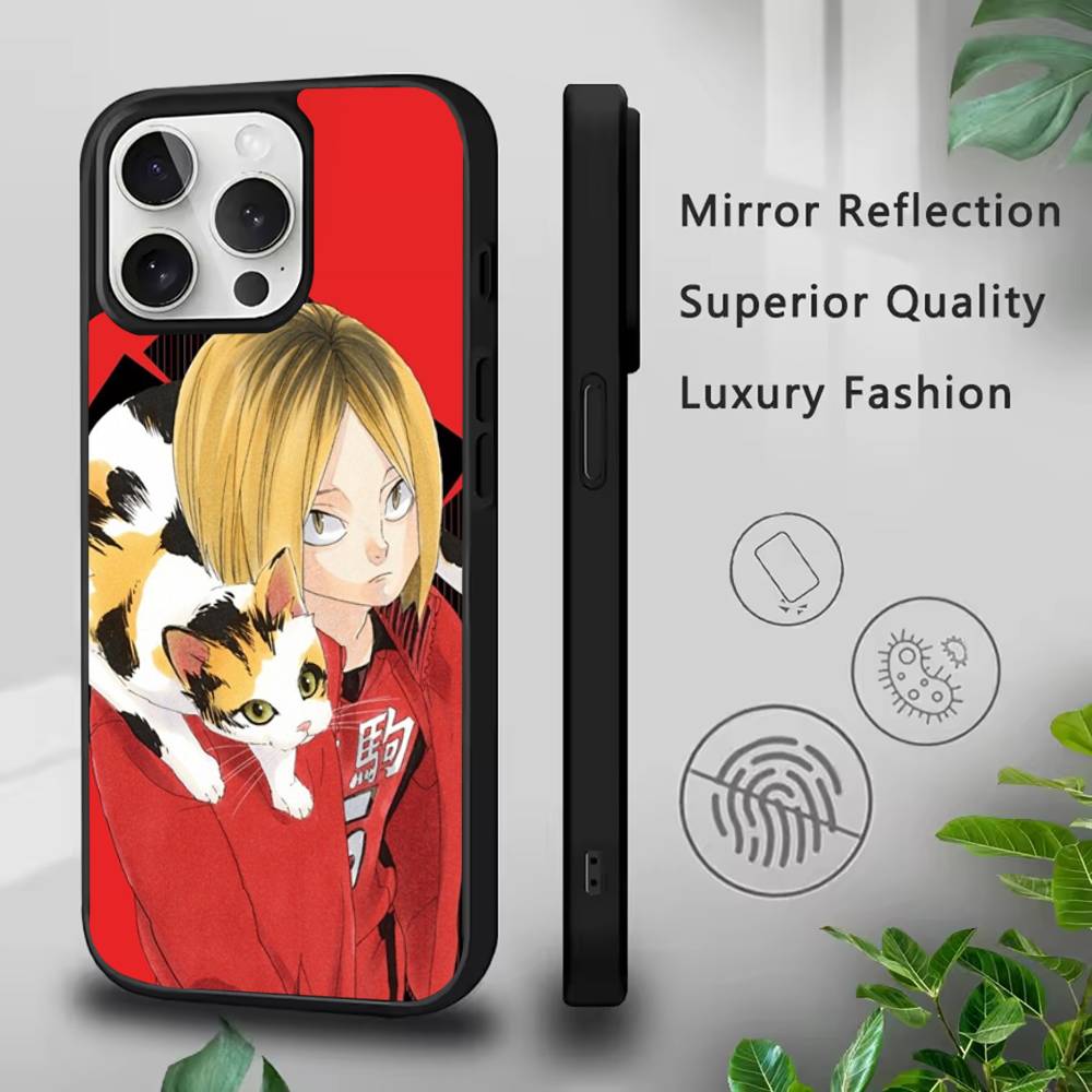 Anime Kenma Kozume Phone Case For IPhone 17,16,15,Pro,Max,Air,14,Plus,13,12,11 Magesafe Wireless Charge Cover