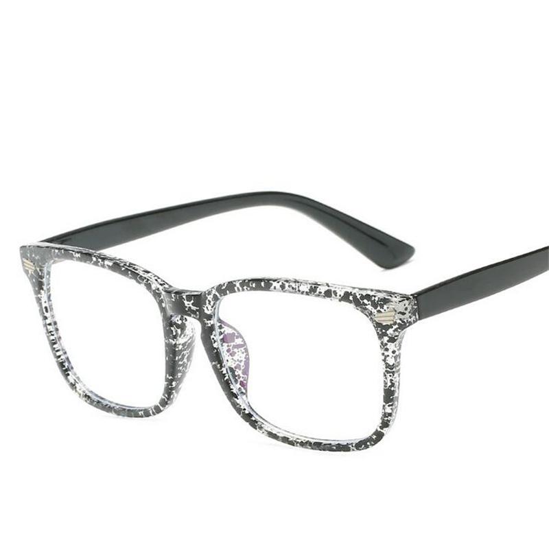 Square Photochromic Prescription Eyeglasses Women Men Rivets Full Frame Nearsighted Glasses 0 -0.5 -0.75 -1.0 To -6.0