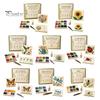 Handicraft Supplies for Home Sea Glass Mosaic Art Kit, Flower Insect DIY Unique Birthday Presents Her Craft Kit with Colorful Pieces Adults Beginners,