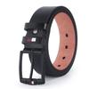 Belt Men'S Oil Drop Pin Buckle Microfiber Belt Business Belt Stall