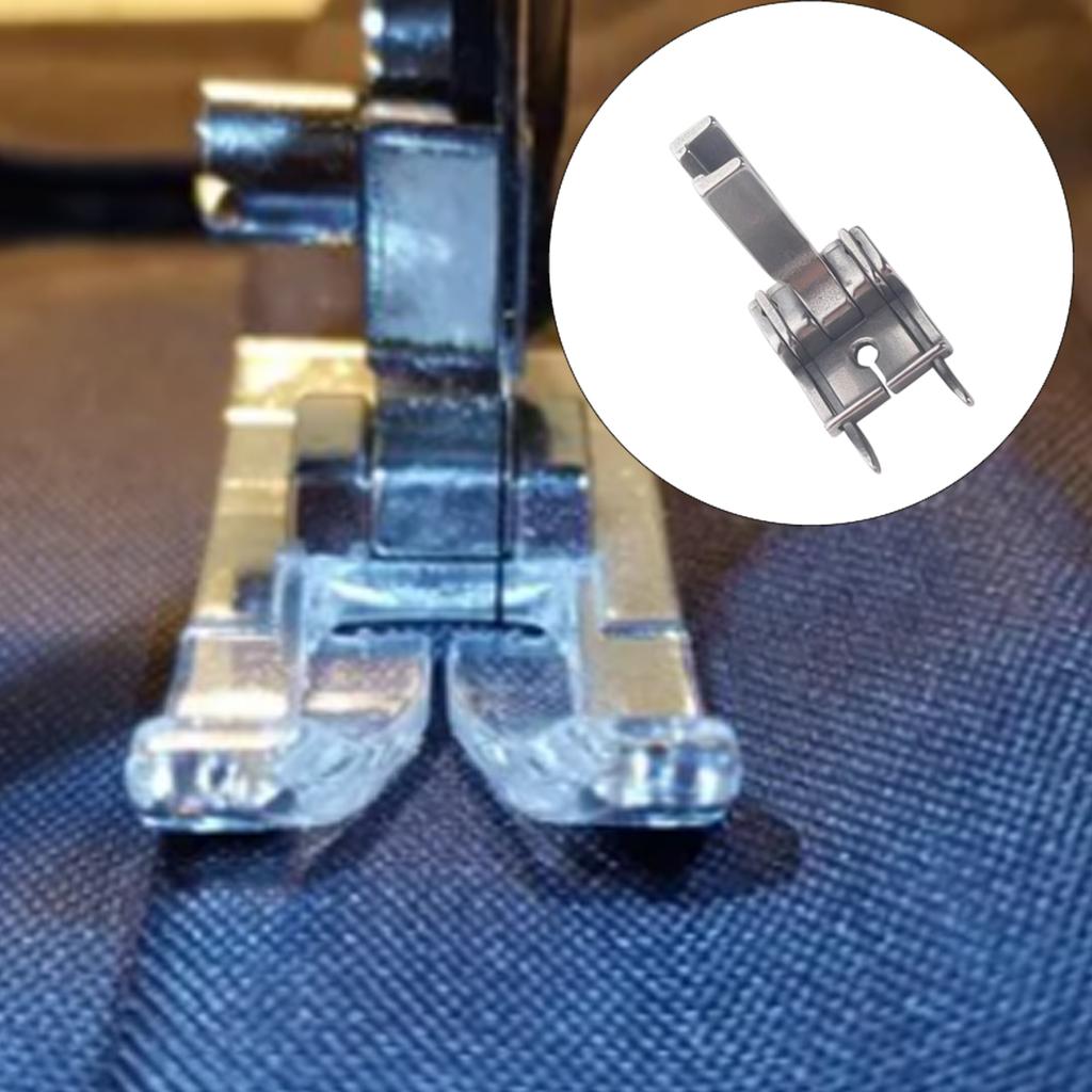 Industrial Iron Presser Foot for Flatbed Machines Extended Base Cloth Control Sturdy Sewing Solution