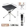 Small Camping Stool Fishing Chair Portable Stool Lightweight Stainless Steels Bracket Seat For Outdoor Gardening Fishing