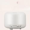 MUJI 500ML Ultrasonic Humidifier: Silent USB Desk Aromatherapy Lamp with Colorful Spray for Bedroom