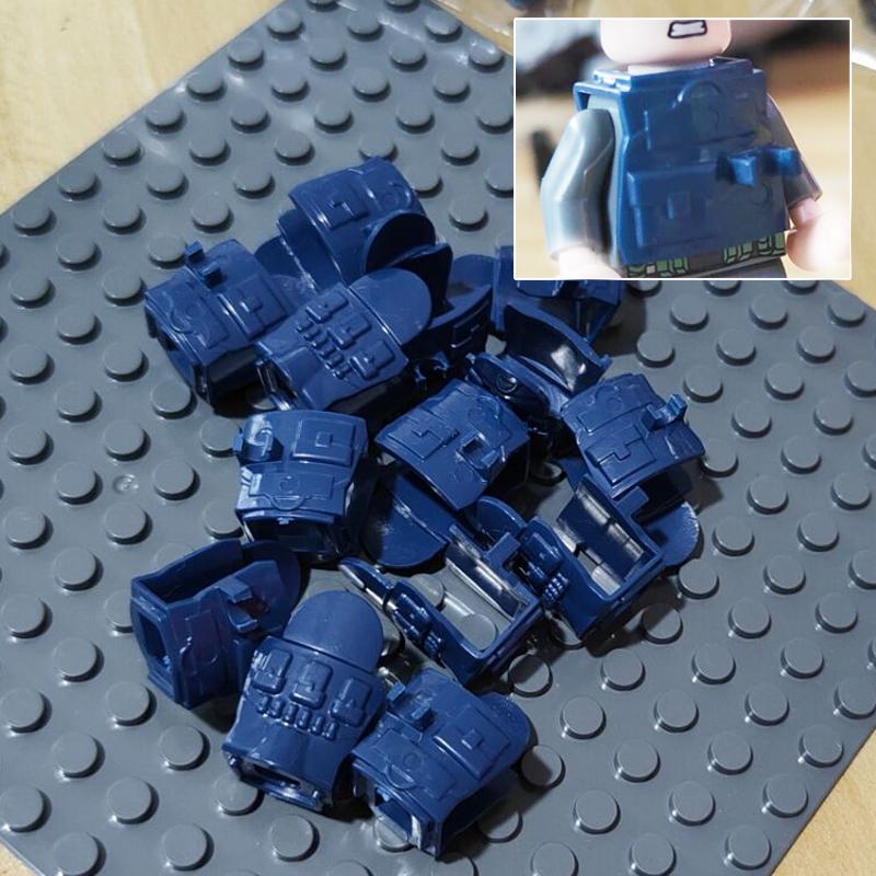 Small Particle Building Block Scale Model War Toy Equipment Rack Scale Model Rifle Assembling Military  Compatible with  Building Block Set