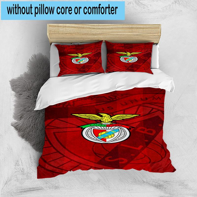3PCS Football Club Eagle 3pcs Bedding,Including 3PCS Duvet Cover And 2pcs Pillowcases Perfect for Christmas,Ideal for Bedroom, Dormitory