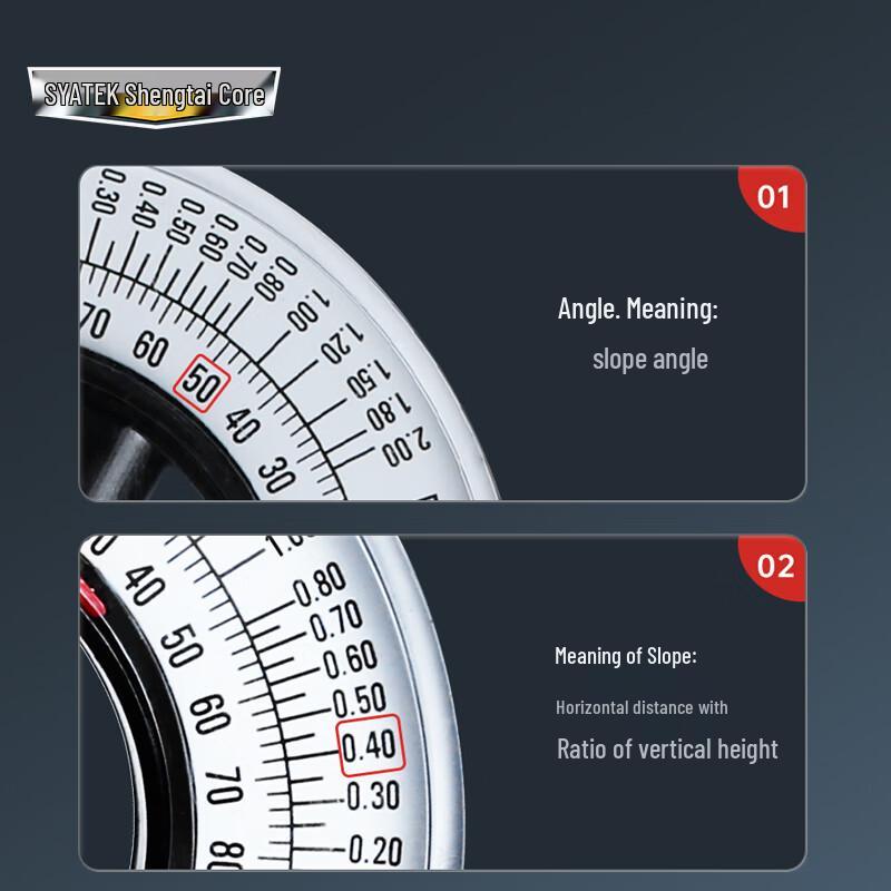 High-Precision Inclinometer & Angle Level