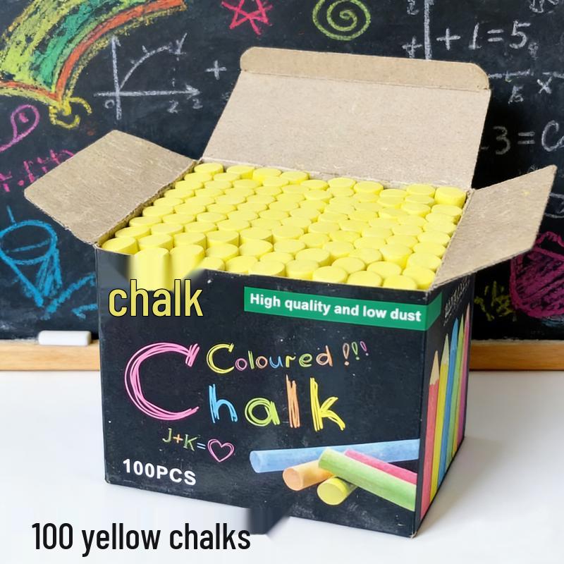 Yujie Dust-Free Chalk for Teaching & Art