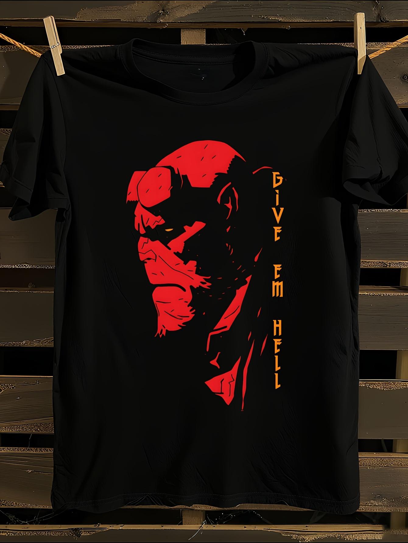 Hellboy Give Em Hell Tshirt S