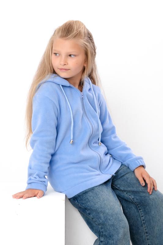 Hoodie (girls) – Soft Fleece Fabric, Long Sleeve & Hood, Demi-season, 6071-027-5 HC