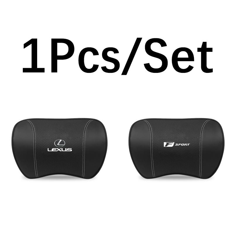 Hochwertiges Leder Auto Kopfstütze Lendenkissen Innenzubehör Für Lexus F SPORT ES UX 300e GS GX IS LS LX LBX NX RX 350h 450h