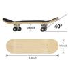 Mini Fingerboard Professional Fingers Skateboard Lemn de arțar DIY Asamblare Skate Boarding Jucărie