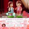 Boy Giving Rose To Girl Cute Couple Showpiece | Valentine Gift for Girlfriend Boyfriend Husband Wife Special Love Her Him