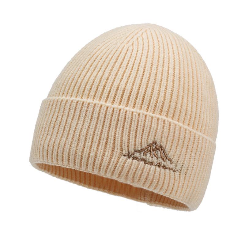 Outdoor Sports Knitted Hat Wool Hat Autumn Winter Warm Sleeve Cap