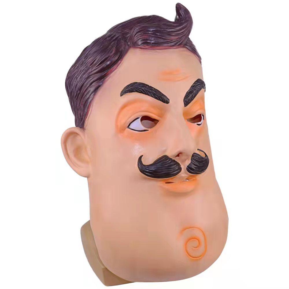 Popular Game Hello My Neighbor Mask Halloween Funny Mask Hello Neighbor Headgear
