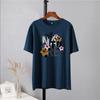 Shellsuning Vintage Graphic Harajuku Trička s potiskem Dámské 100% bavlna O Krátký rukáv Měkké trička Dámská Jednoduchá estetická trička