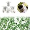 Transparent Planting Net Cup Hydroponic Colonization Mesh Pot Flower Vegetable Nursery Basket Soilless Growing Basket 5/50Pcs
