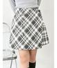 Roving Check Skirt Shorts LWFP254093GRY0