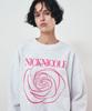 Nigaennikol Nicole Rose Printing Sweatshirt_Melange Pink