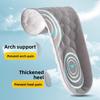 Soft Sports 4D Men's and Women's Insoles Arch Massage Outdoor Shock Absorption Sweat Absorption Odor Prevention Antibacterial