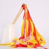 Fairy Wands Great Eco-friendly 8 Styles Wishes Wands Colorful Long Ribbon Fairy Stick Wands with Bells Streamer Sticks Birthday Gift