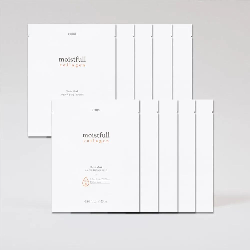 

[Bouncy Moisture Replenishment] Moisture-Rich Collagen Sheet Mask 10 Sheets / Mask Sheet / Mask Pack