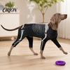 Comfortable Dog Outfit for Party Skeleton Costume, Print Four-legged Outfit, Spooky Funny Suit Cool Pullover Shirt Halloween Cosplay Costume