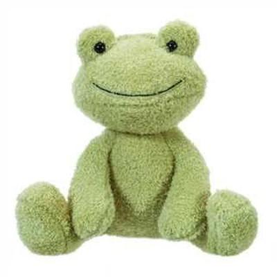 Apricot Lamb Arctic Velvet Frog Plush Toy for Kids, Soft and Cute, Fluffy Arctic Velvet Frog for Girls and Boys, 18cm