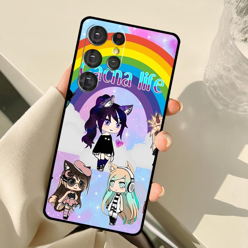 

Чехол для игрового телефона Gacha Life для Samsung Galaxy S20 FE S21 FE S22 Ultra Note20 Note10 S8 S9 S10 Plus Note 20 Ultra
