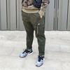 Nike Sportswear Cargo Joggers With Cuffed Ankles Men Bottoms Army-Green CV9301-355