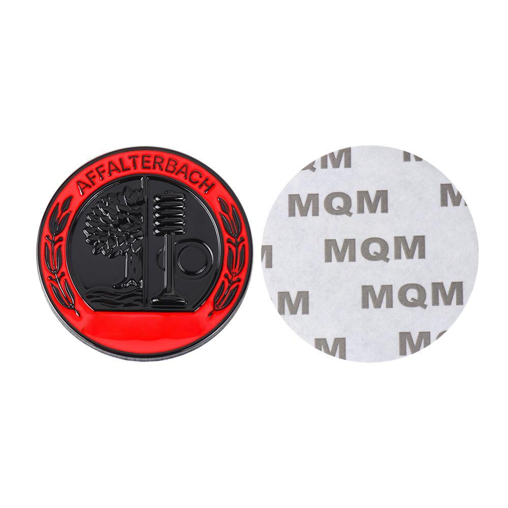 1 Piece 45mm 56mm 65mm 3D Metal Apple Tree Logo Car Side Fender Rear Trunk Side C Pillar Emblem Badge Sticker Decal