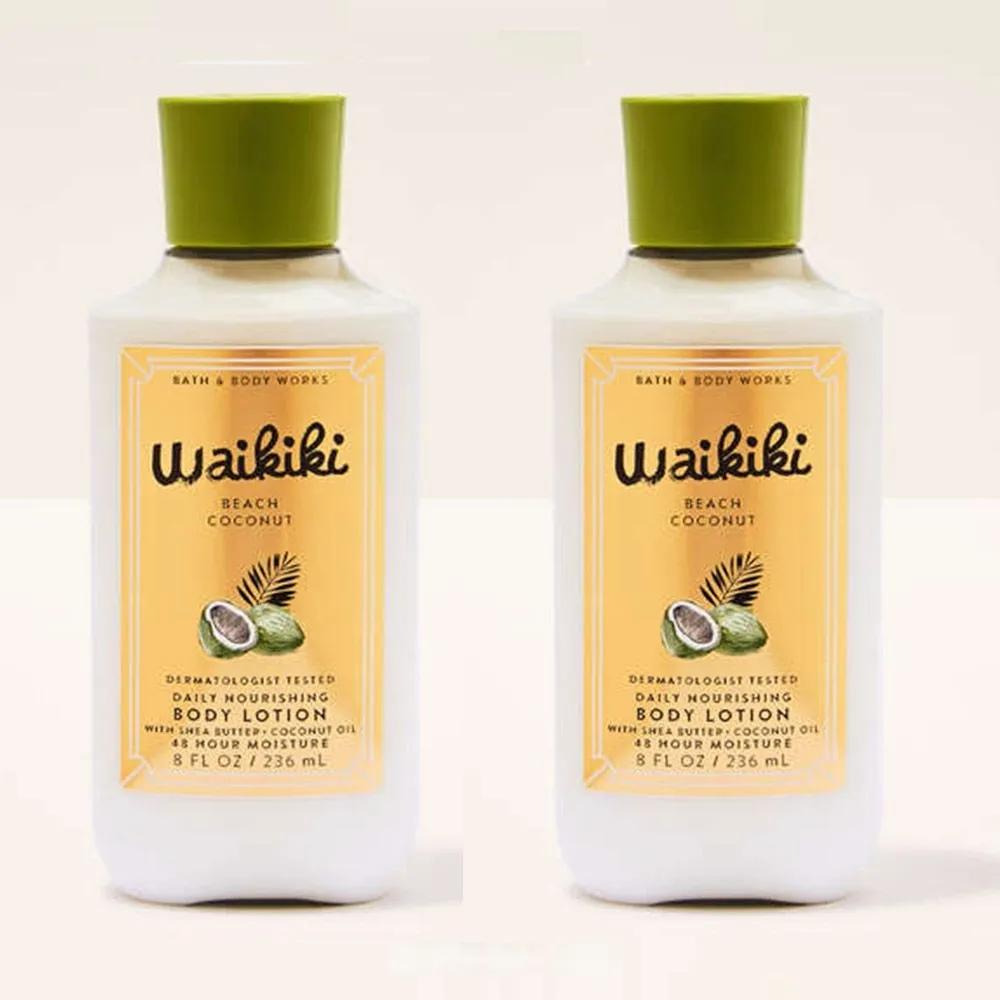 BBW Bath & Body Works Лосьон для тела 236 мл x2 Waikiki Beach Coconut
