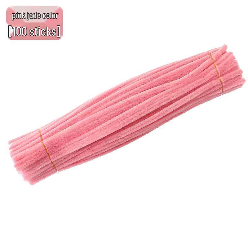 DIY Bouquet Plush Twist Stick for Children's Handmade Toy Creations - Hair-Safe Material, Ideal for Crafting