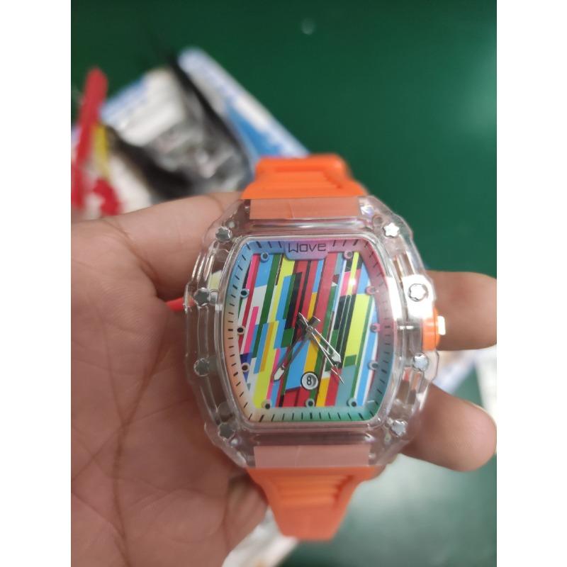 Watch Men High Beauty Sports Fully Automatic Quartz Watch Hollow Graffiti Luminous Calendar Waterproof Male Watches