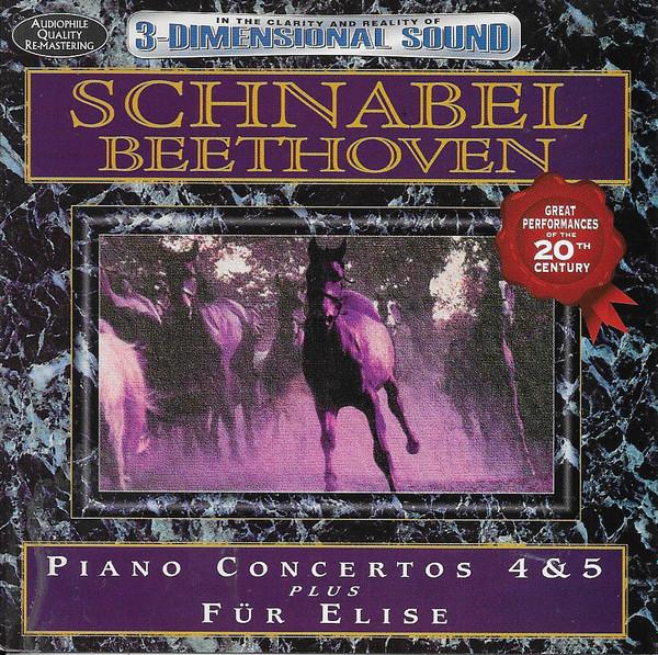 

CD SCHNABEL Piano Concertos 4 5 AMSC592 Avid Records 1997 Japan Classical Used